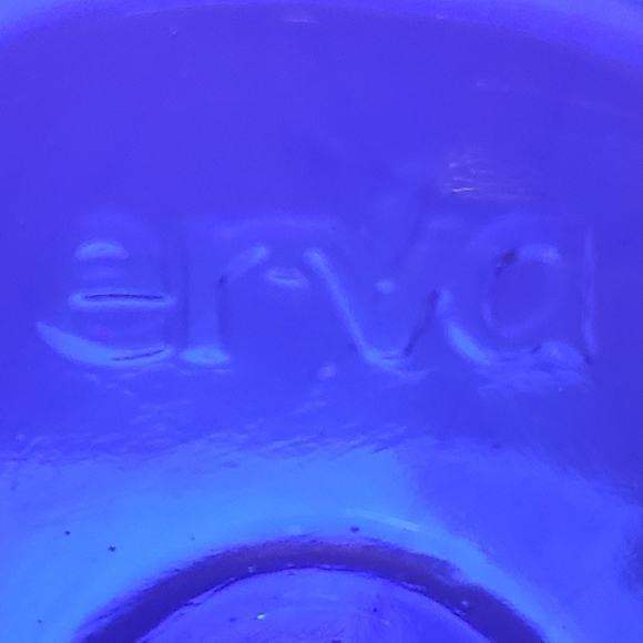 Beautiful Cobalt blue trinket dish by ERVA - Picture 4 of 6